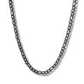 Corrente Masculina Grumet 3x1 6mm Aço Preto