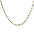 Corrente Masculina Veneziana Aço Banhado Ouro (C-63)