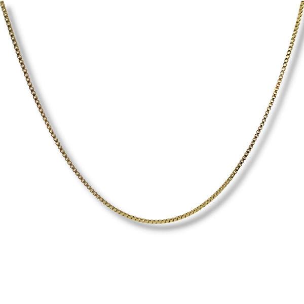 Corrente Masculina Veneziana Aço Banhado Ouro (C-63)