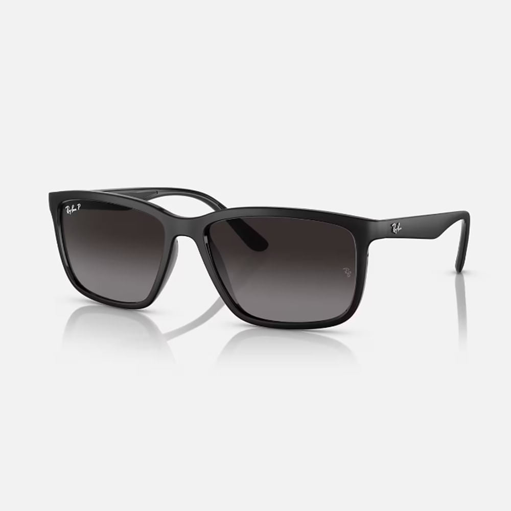 Ray-Ban Retangular com Lentes Gradiente Cinza