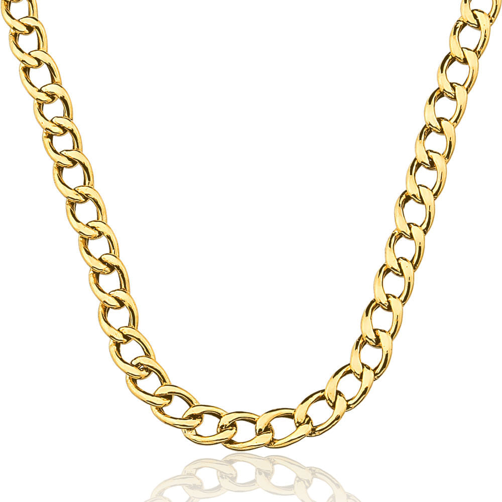 Gargantilha Grumet de 3.6mm em Ouro 10K