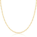 Corrente Cartier Oval de 2.9mm em Ouro 10k