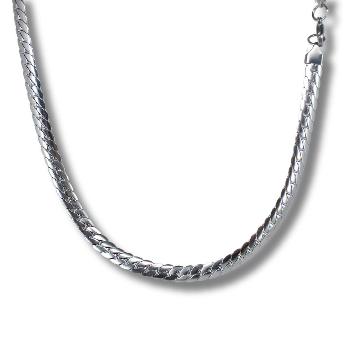 Corrente Masculina Rik9 Escamada Aço Inox