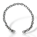 Pulseira Antialérgica Masculina Aço Inox Banhada Prata (16)