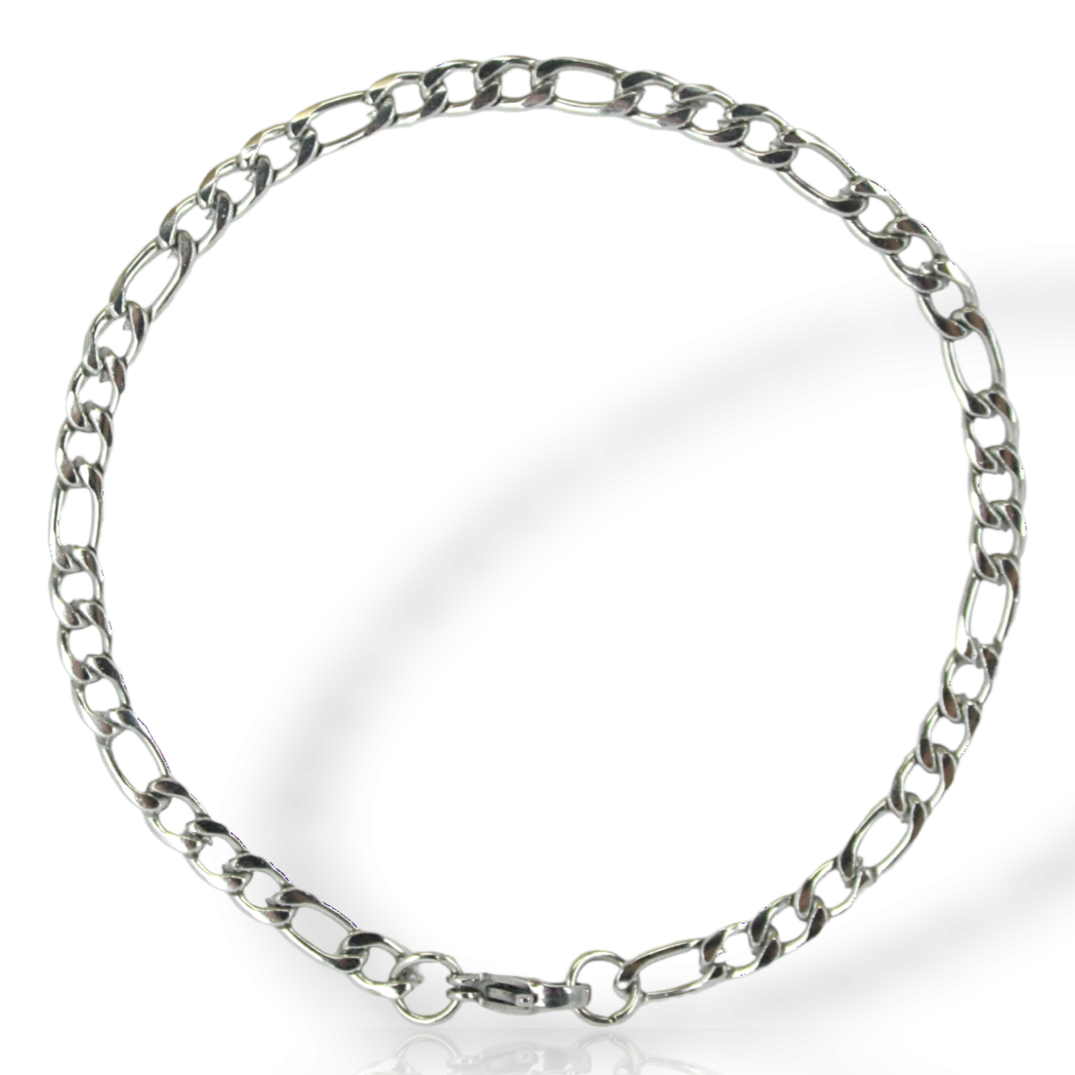 Pulseira Masculina 6mm Antialérgica Aço Inox Original Rik9