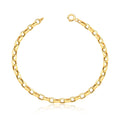 Pulseira Cartier Masculina de 4.5mm em Ouro 10K com Fecho Mola