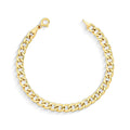 Pulseira Grumet Masculina de 6.0mm em Ouro 18K com Fecho Mola