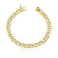 Pulseira Masculina Grumet de 7.1mm em Ouro 10K