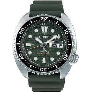 Relógio Seiko Automático Prospex King Turtle Army Green SRPE05K1