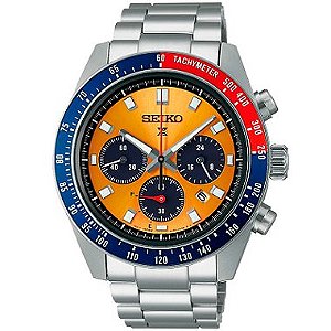 Relógio Seiko Solar Prospex SpeedTime Reinterpretação Pogue SSC947P1